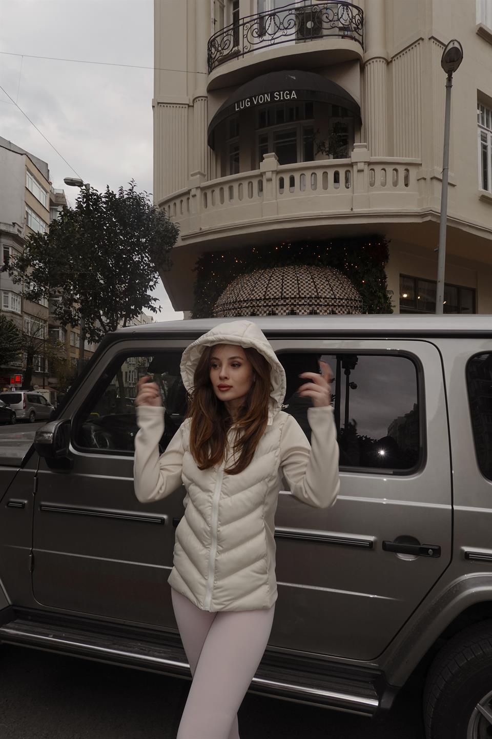 Dalgıç Taş Şişme Mont