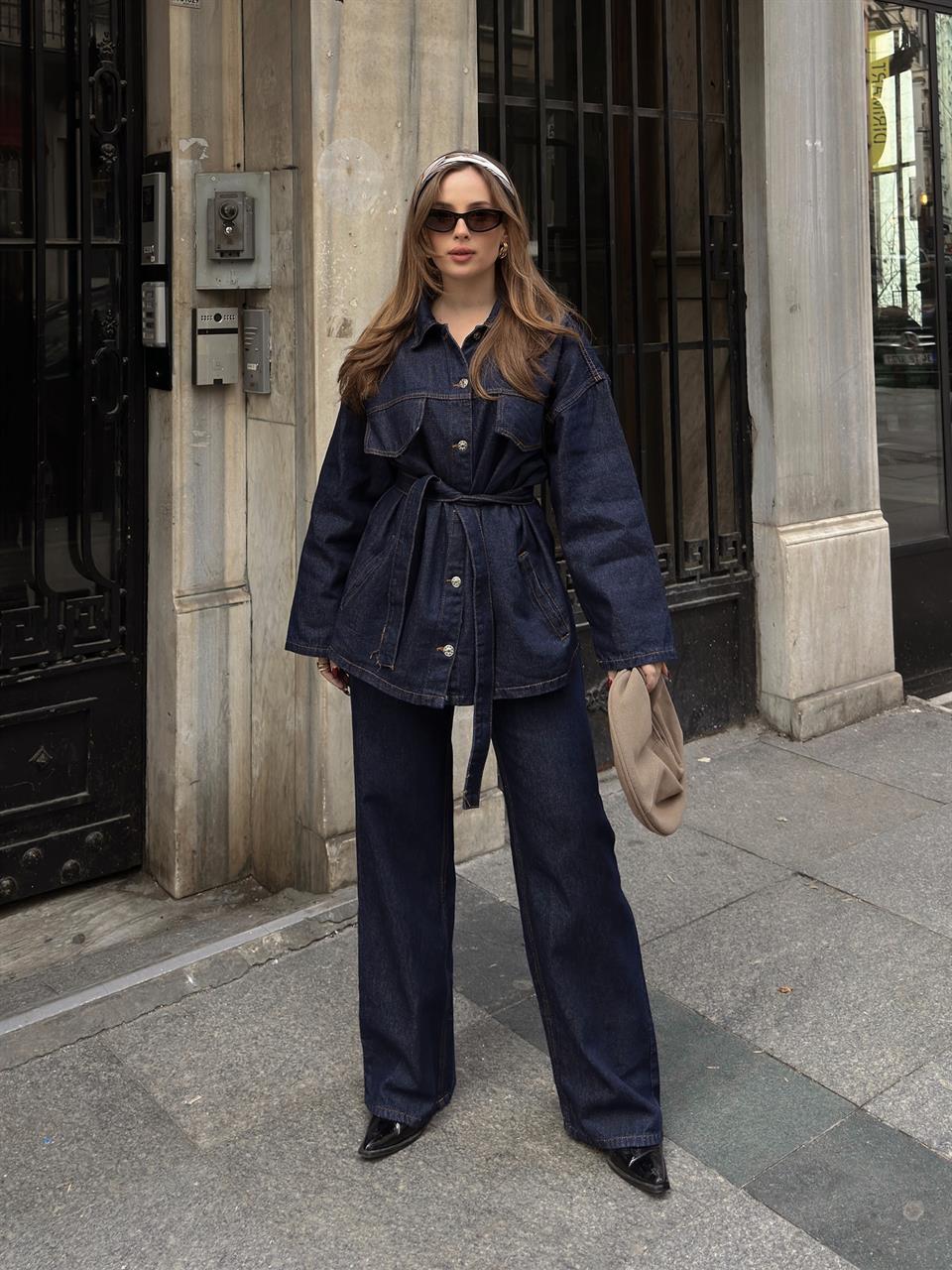 Denim Alt Üst Takım