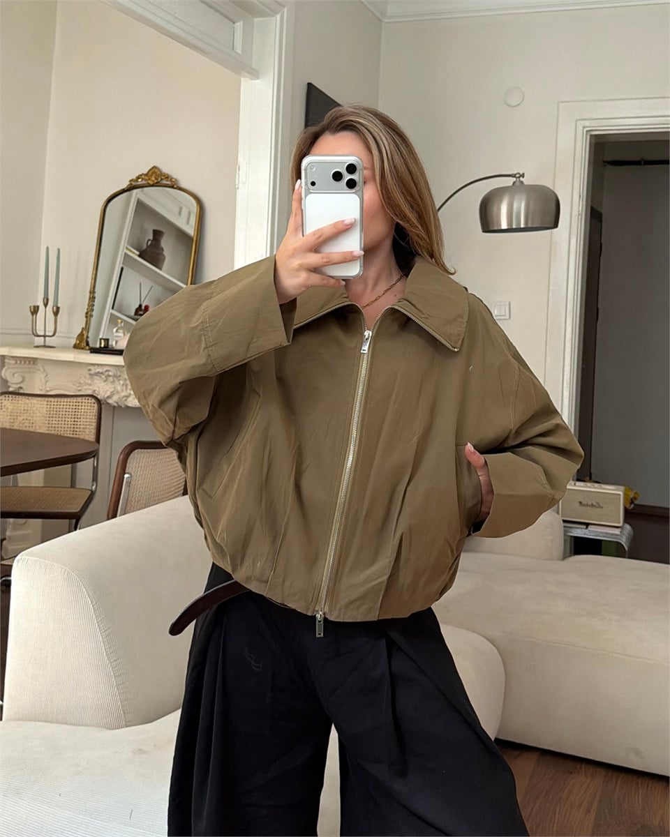 Fly Haki Bomber Ceket