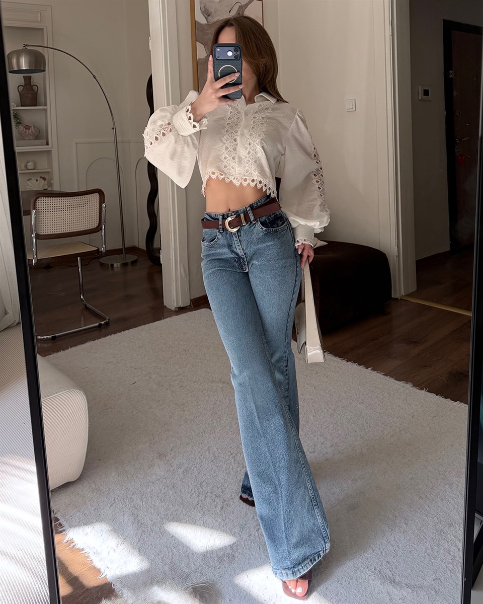 Klasik Wide Leg Jean
