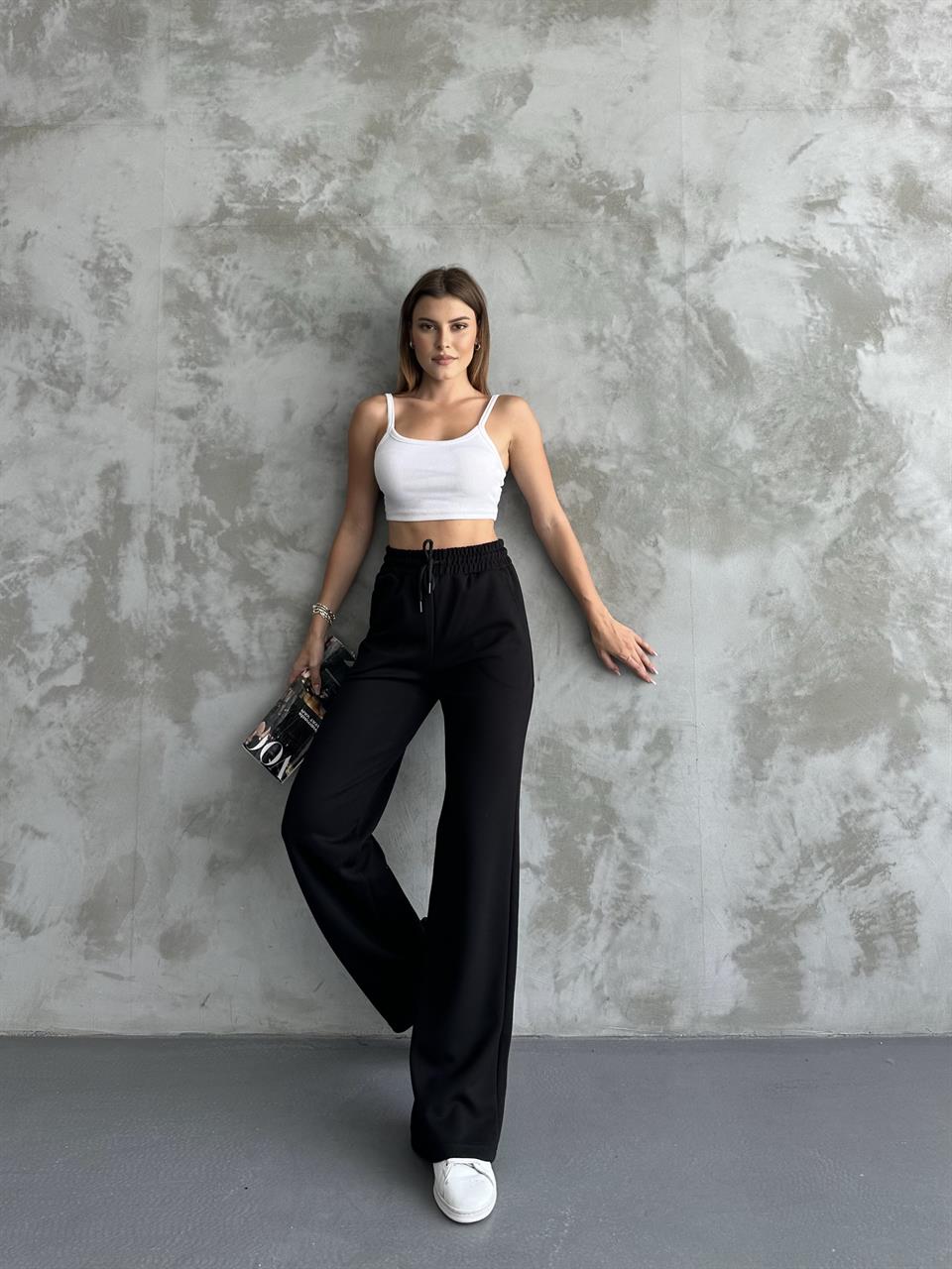 Mua Siyah Alt Eşofman