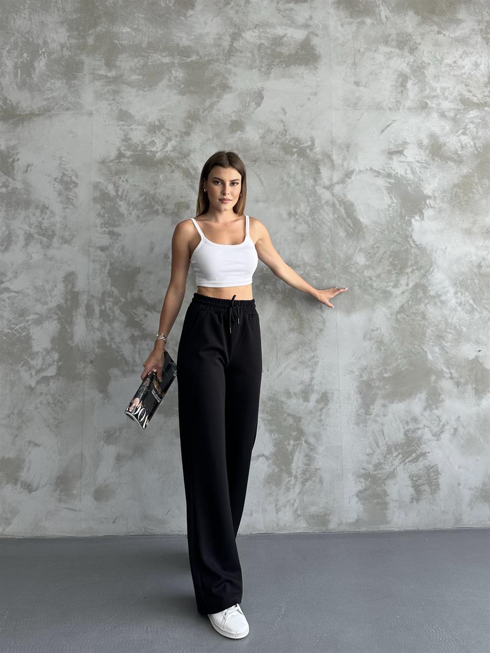 Mua Siyah Alt Eşofman