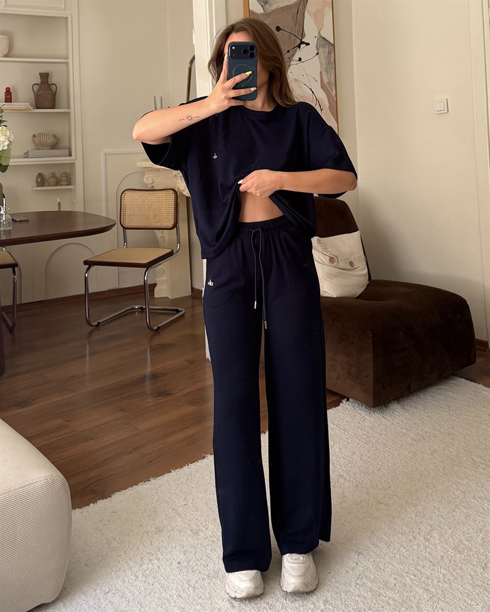 Soft Basic Lacivert Eşofman Takımı