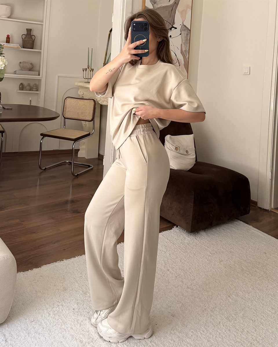 Soft Basic Taş Eşofman Takımı