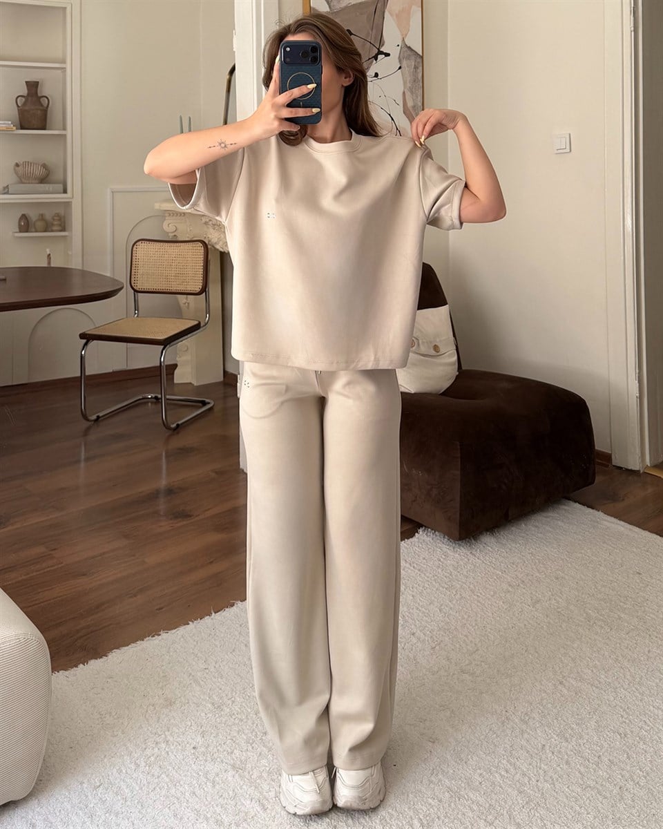 Soft Basic Taş Eşofman Takımı