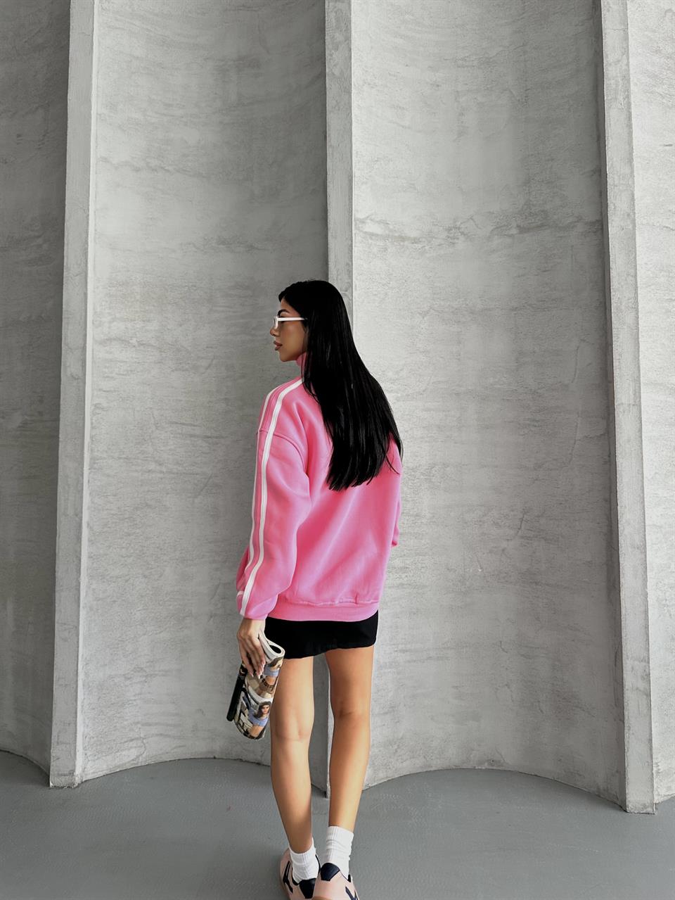 Unisex New York 85 Pembe Sweatshirt