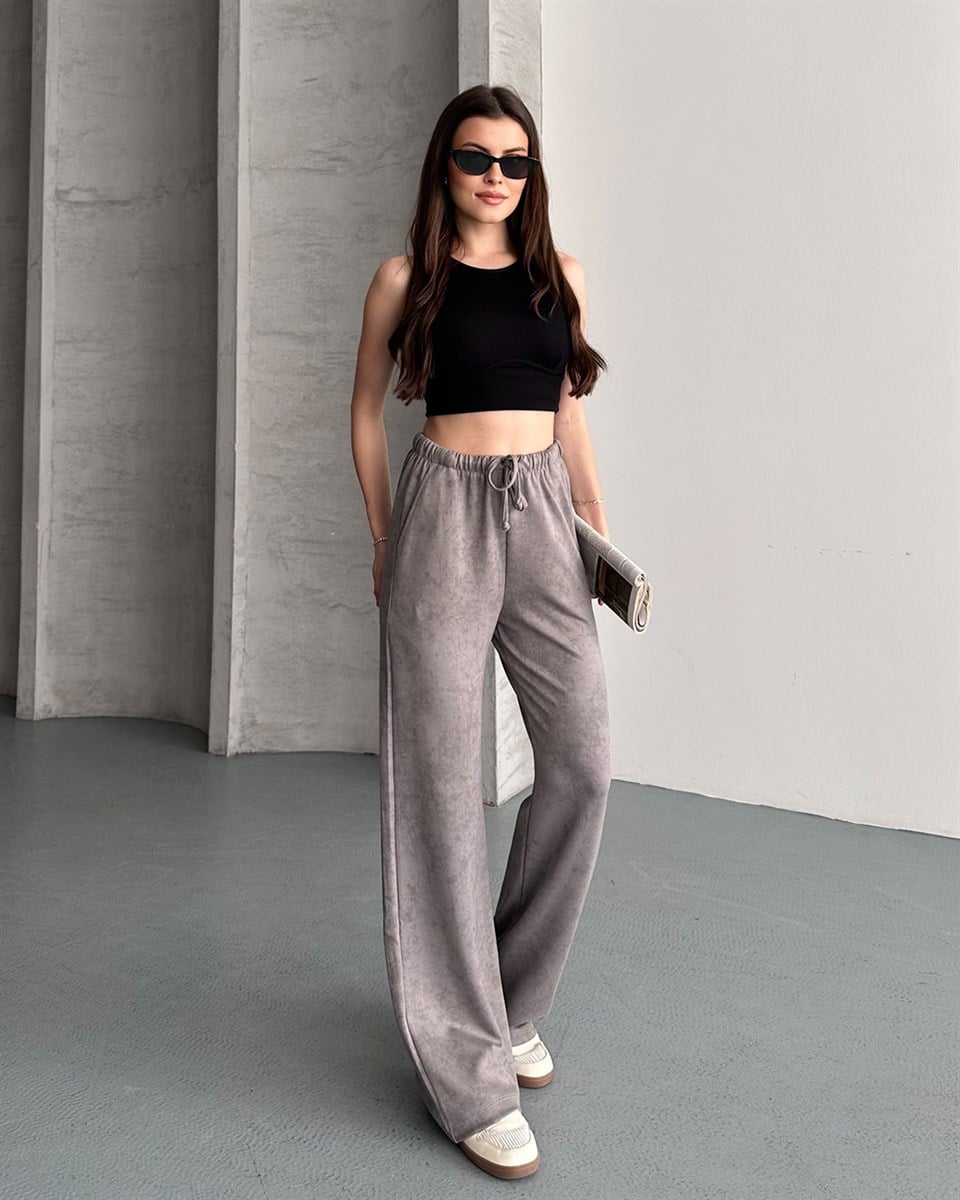 Vintage Bol Paça Taş Pantolon