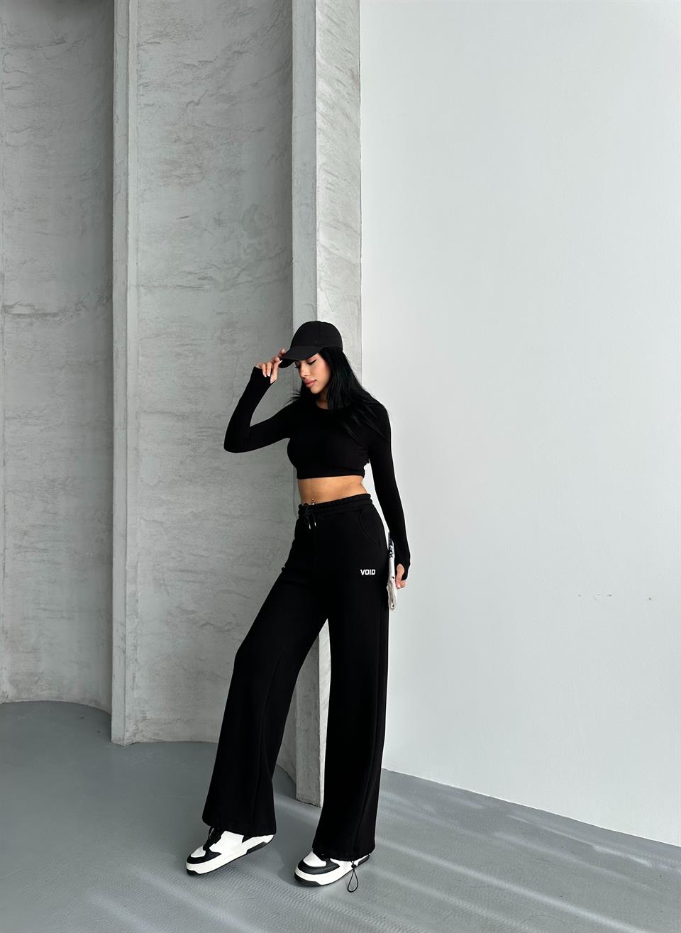 VoidPro Siyah Alt Eşofman