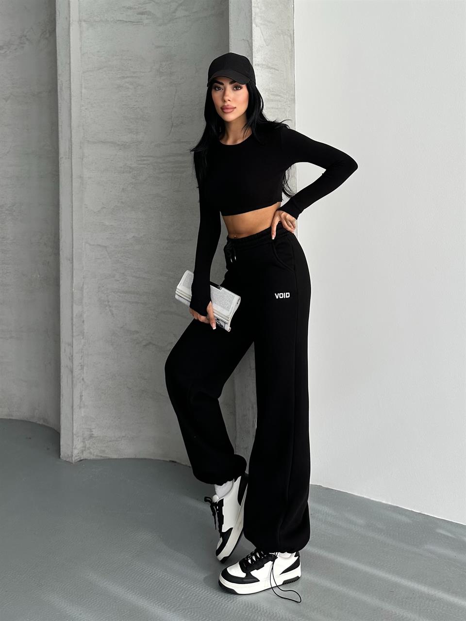 VoidPro Siyah Alt Eşofman