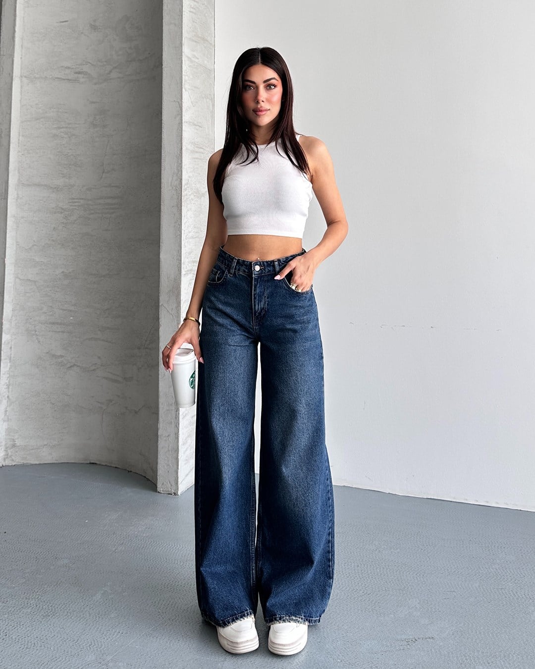 Mavi Wide Leg Jean Pantolon