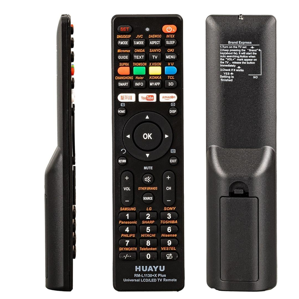 Arçelik, Beko, Grundig Uyumlu RM-L1130 X Plus Universal Lcd-Led Tv Kumandası