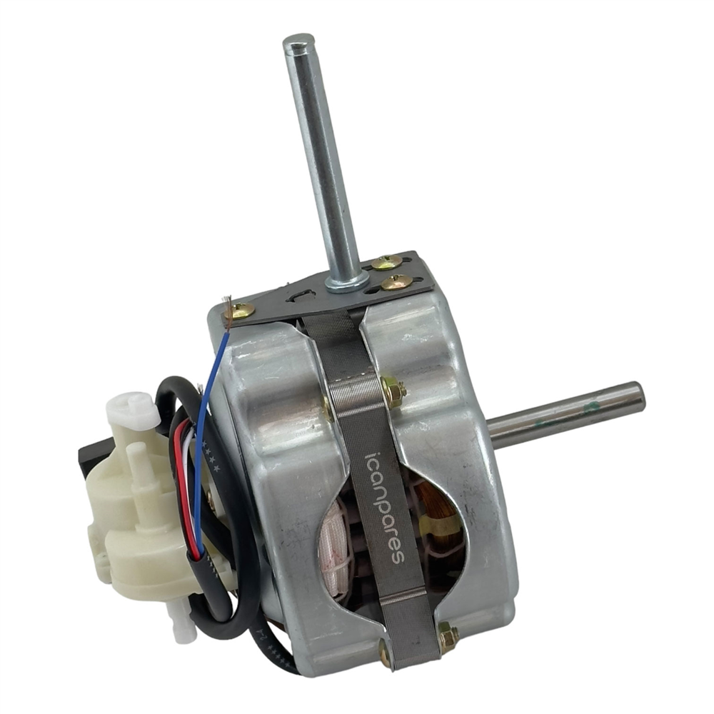 Bir Çok Marka İle Uyumlu 75W / Kalın Milli 10mm - Dişsiz / Sanayi Tipi Vantilatör Motoru