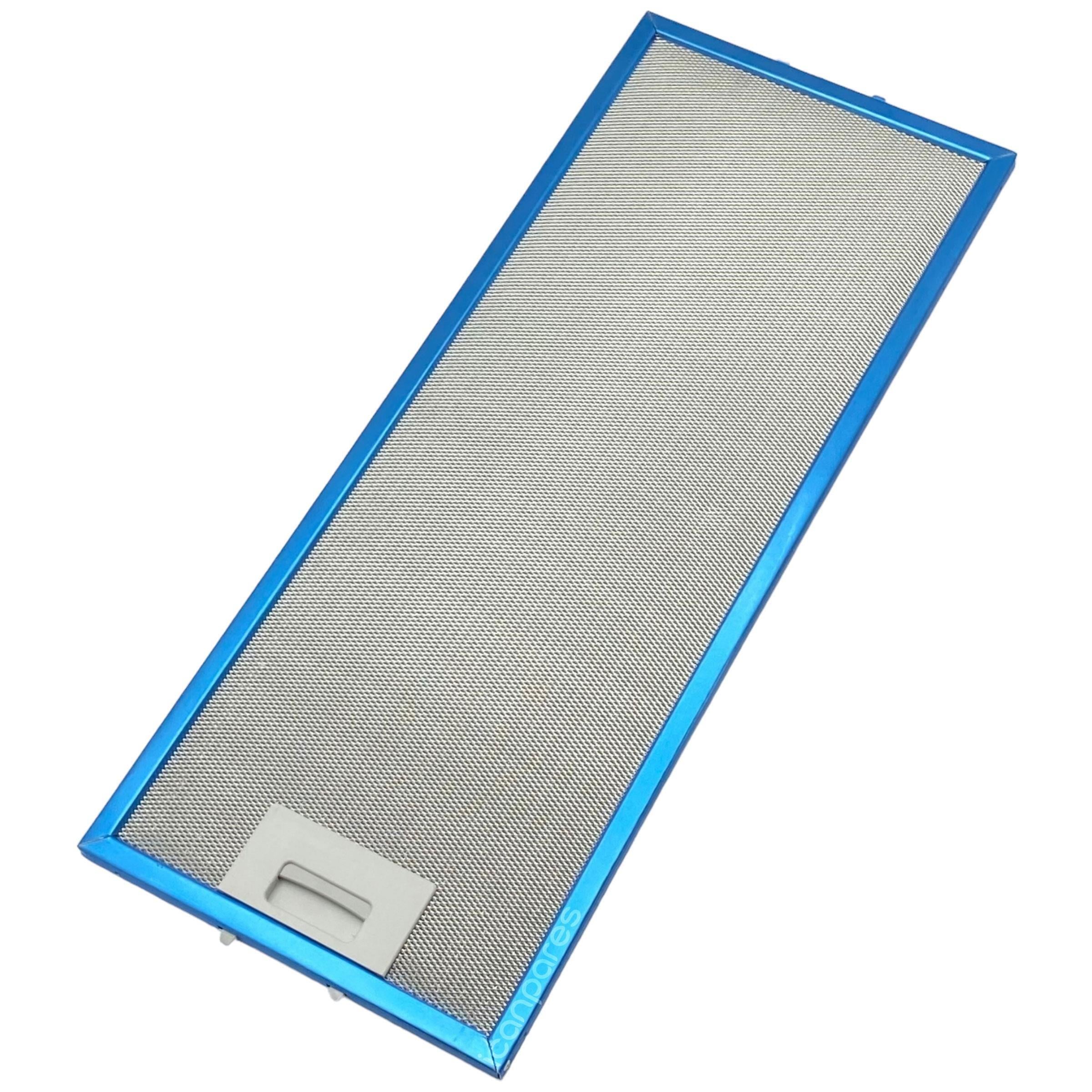 EN 20,0 cm BOY 51,5 cm - Arka Tırnak 4,5 cm Aspiratör Davlumbaz Metal Yağ Filtresi