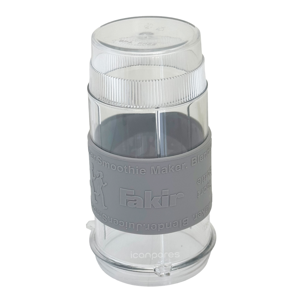 Fakir Uyumlu Dynamic Comfort Kişisel Blender 400 Ml, Açık Gri
