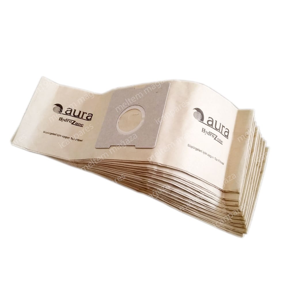 ihlas Uyumlu Aura Hydrozone Süpürge Kağıt Toz Torbası