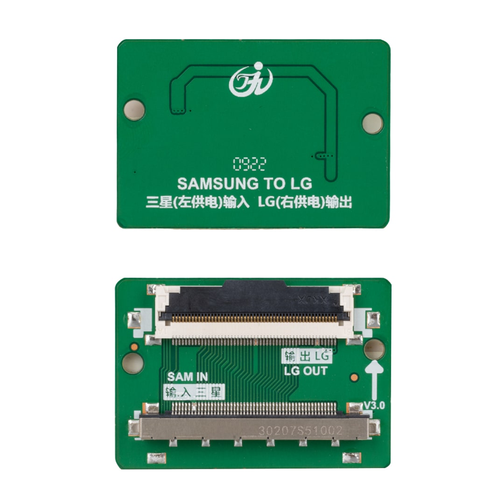 LCD Panel Flex Repair Kart Sam In LG Out FHD LVDS To FPC QK0803C