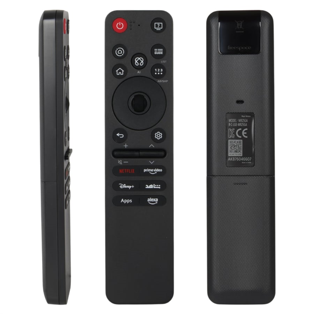 LG Uyumlu MR25GA AKB76046607 Yapay Zeka Netflix Prime Video Disney+ Shahid Apps Alexa Tuşlu Sesli Komutlu Akıllı Tv Kumandası