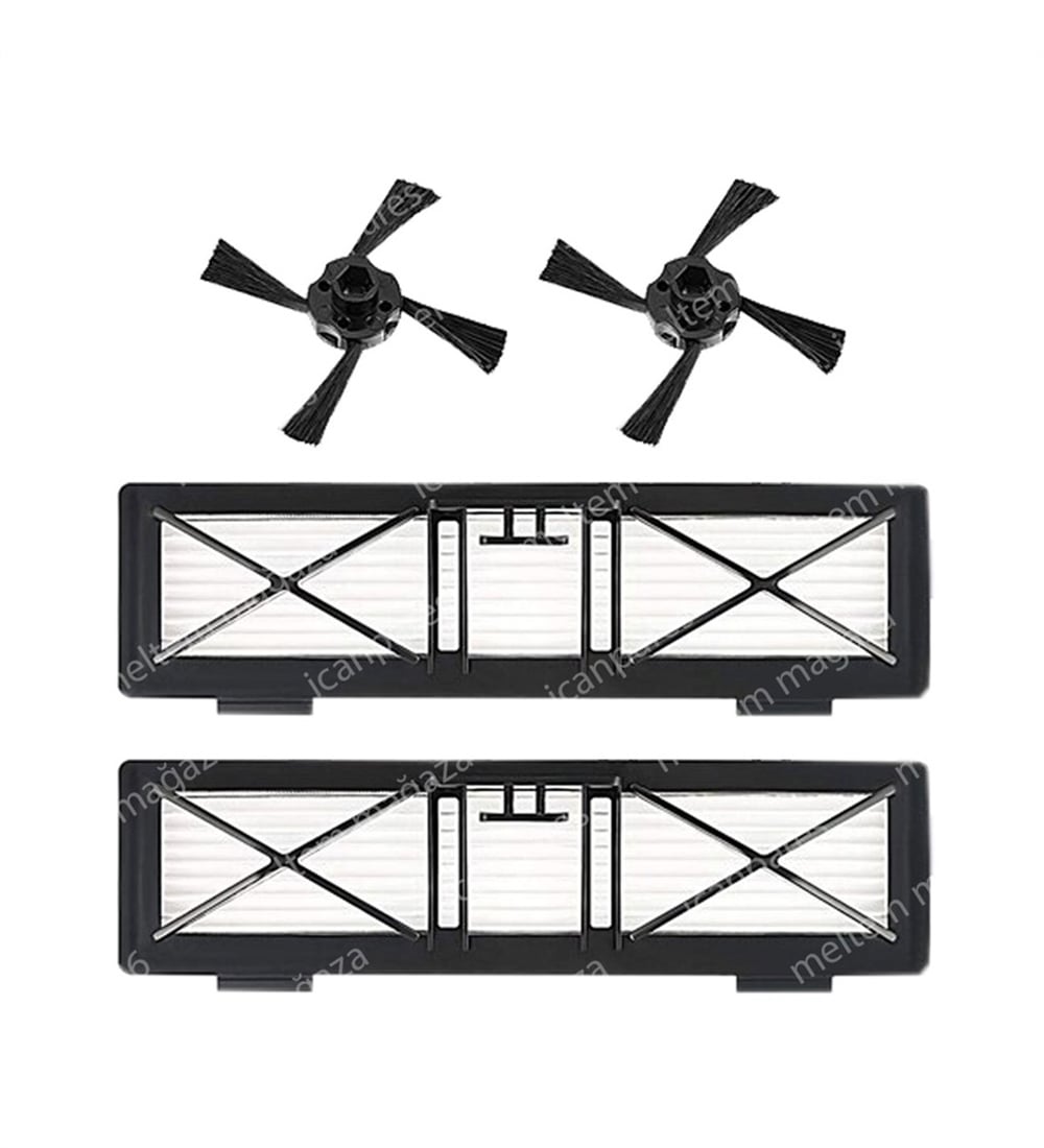 Neato Uyumlu Botvac BV70E BV75 BV80 BV85 Robot Süpürge Yan Fırça Hepa Filtre