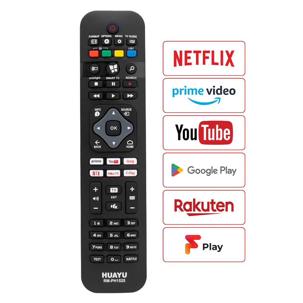 Philips Uyumlu RC2422, RC2143801-02, RC4498, RC4501, RC2683204-01, RC2813903-01, RC4499, RM-PH1525 LCD LED TV Kumandası