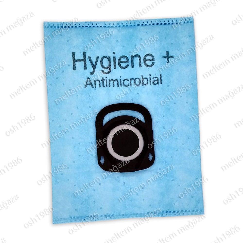 Rowenta Uyumlu Antimicrobial Silence Force 4A Süpürge Toz Torbası 4 Adet