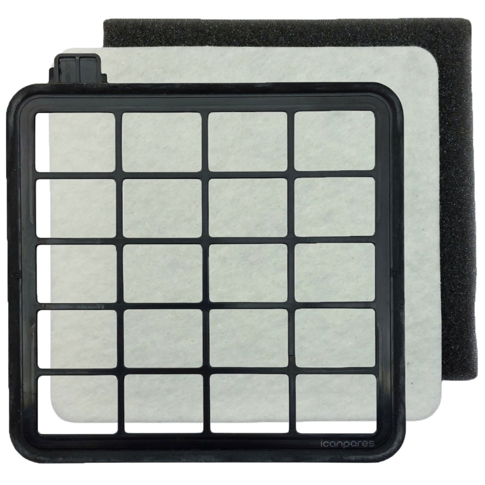 Samsung Uyumlu VC07R302MVB VC07R302MVP VC07T357MHB VC07T357MHR Süpürge Hazne Motor Koruma Filtresi