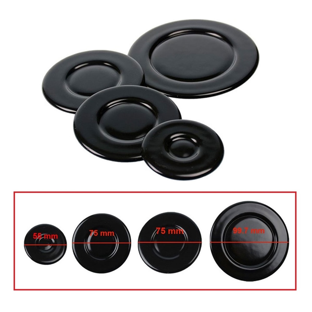 Universal Set Üstü Ocak Ankastre Kapak Takımı 4 Göz Büyük Set (4 Parça)