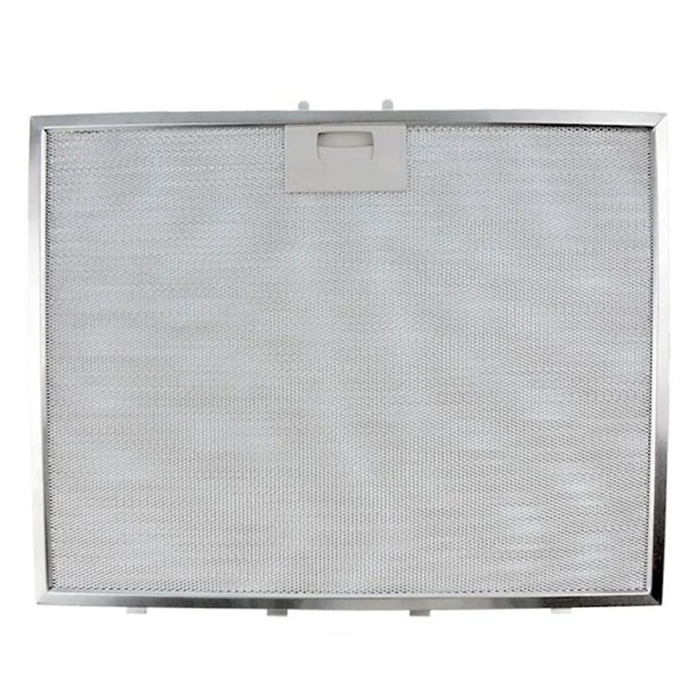 Universal Uyumlu EN 40 cm BOY 31,2 cm - Arka Tırnak 7,5 cm Aspiratör Davlumbaz Metal Yağ Filtresi