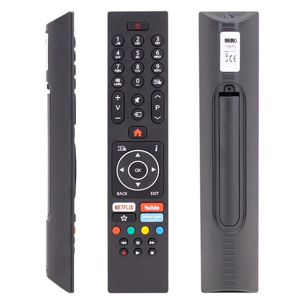 Vestel, Seg Uyumlu RC43135P Netflix Youtube Prime Video Tuşlu Lcd-Led Tv Kumandası