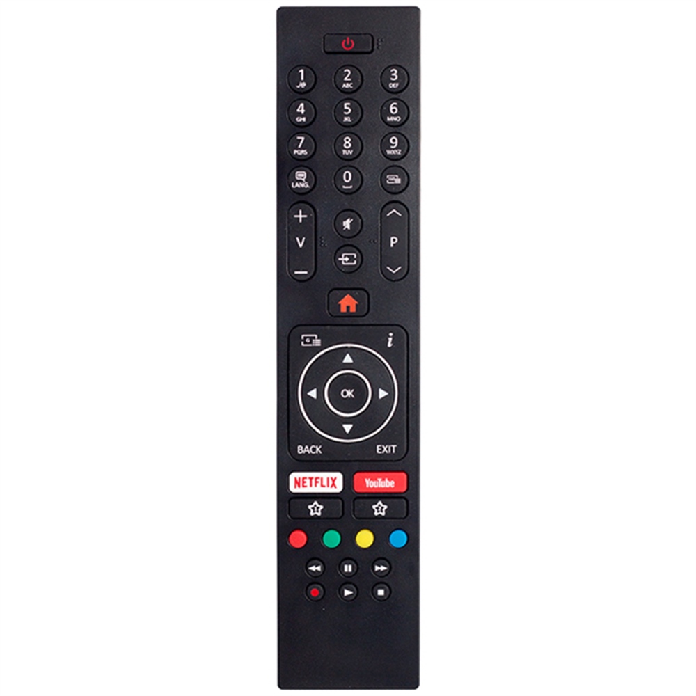 Vestel Uyumlu 55UD8450 55'' 4K Smart Led TV Kumanda (RC43135 BLACK NOBRAND V2)