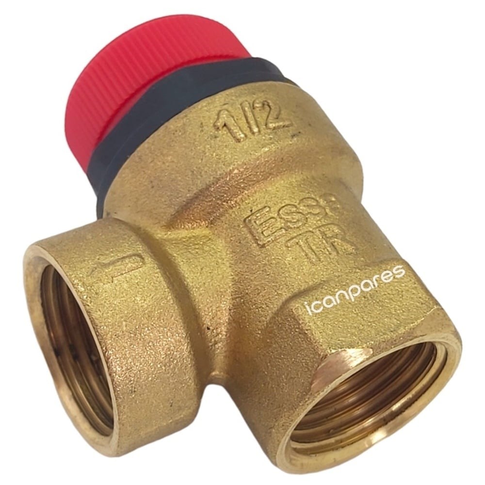 Villant Uyumlu CombIcompact VCW 240 T/CombIcompact VCW 240 XT/CombIcompact VCW 242 E/CombIcompact VCW 280 T 3 Bar 1/2 Emniyet Ventili