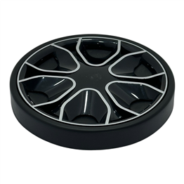 Arzum Uyumlu AR 4077 Focus Pro, AR 4137 Focus Pro Cyclone Süpürge Arka Tekerleği - Siyah