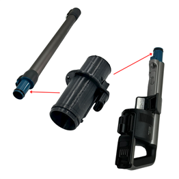 Philips Uyumlu XC8057 Aqua Plus Şarjlı/XC6557 Şarjlı/XC6553 Şarjlı/XC6552 Şarjlı vb. Süpürge Gövde-Boru Bağlantı Adaptörü