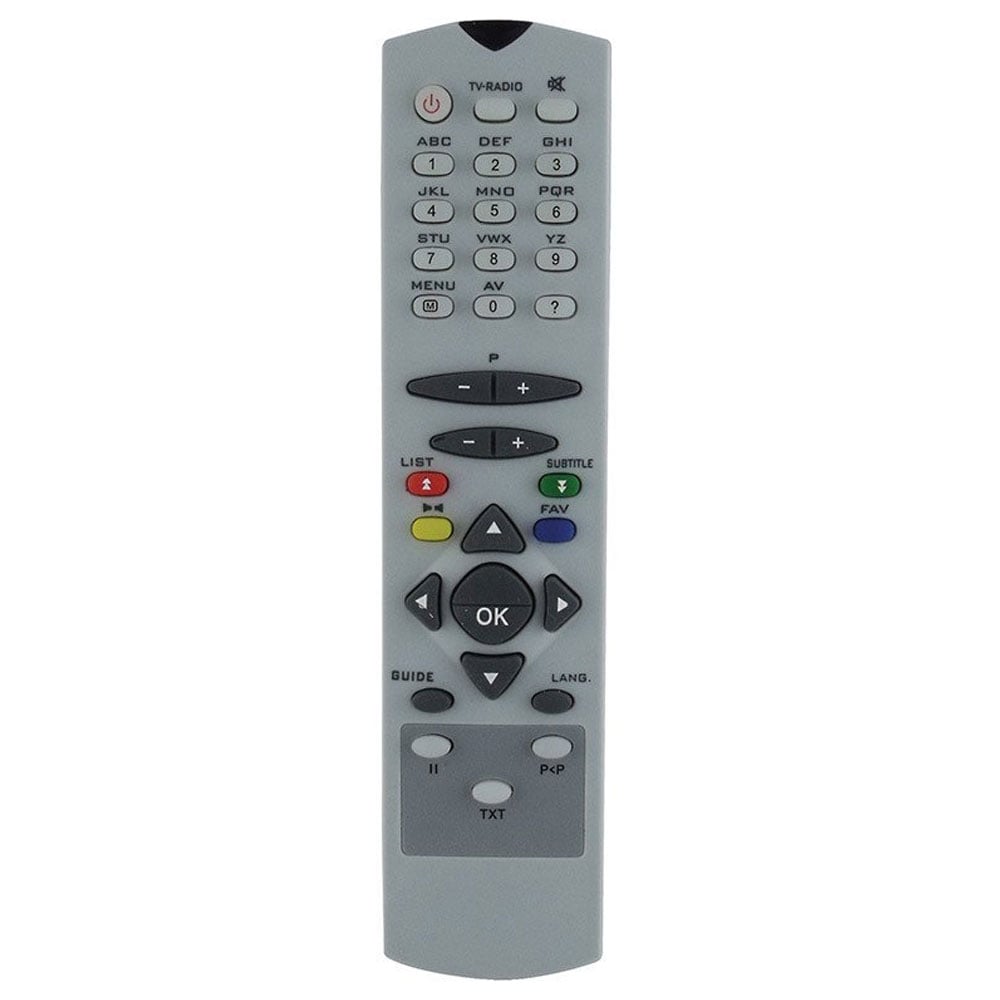 Vestel Uyumlu Seg 5000 FTA 840-5840-Vestel Codebox 25100-25200 Teletextli Uydu Alıcı Kumandası