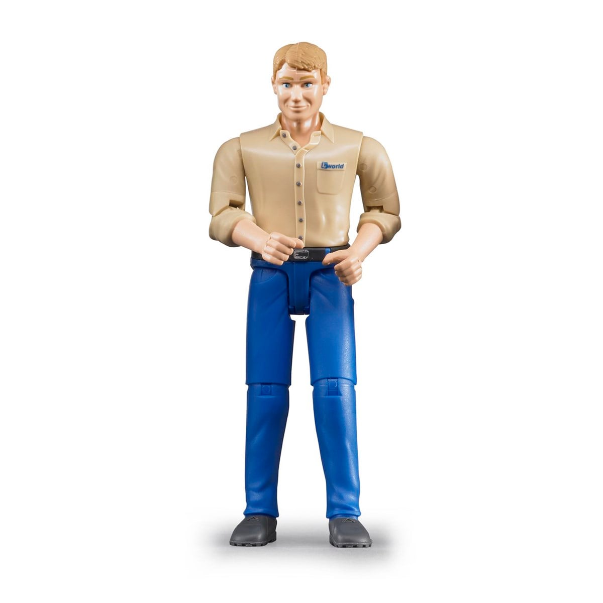 BRUDER Açık Tenli, Mavi Pantalonlu Adam-BR60006