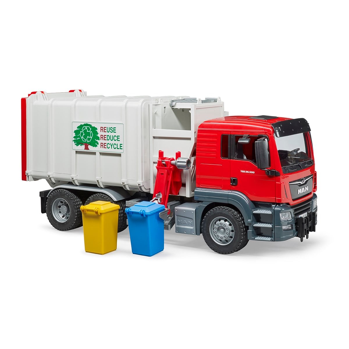 BRUDER Man Tgs Çöp Kamyonu Yandan Aktarmalı-BR03761
