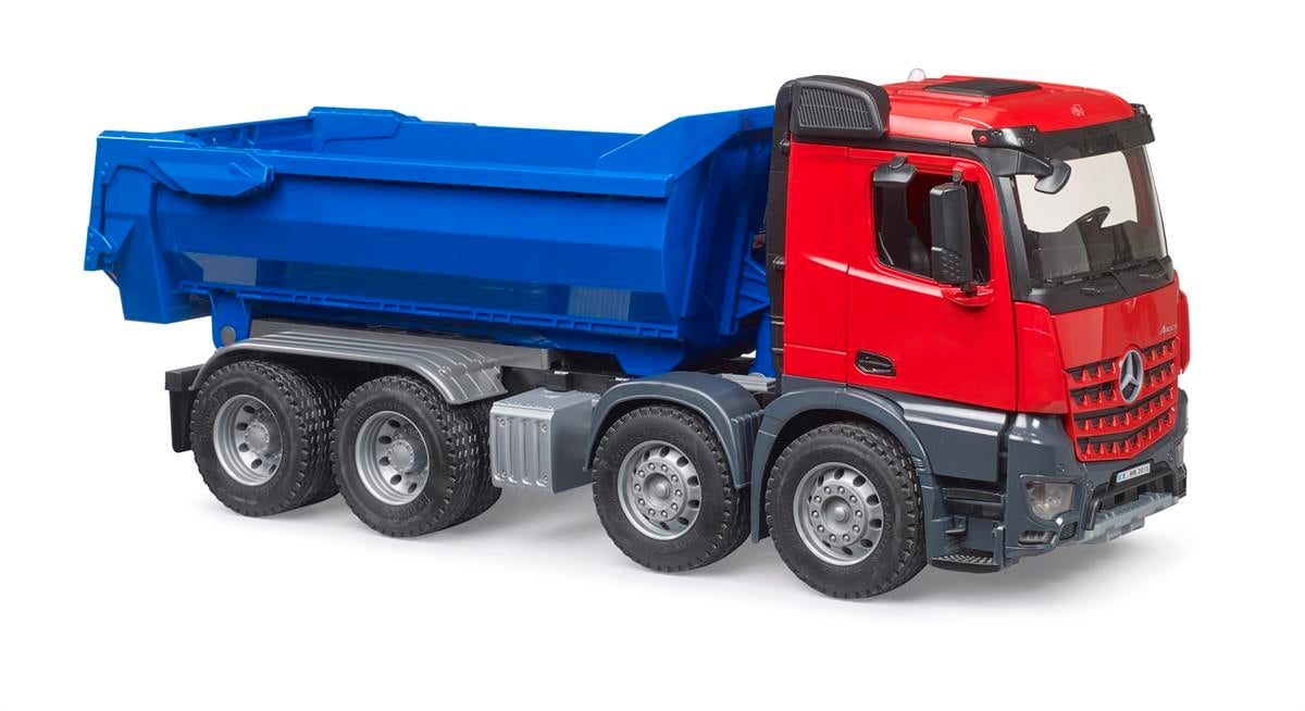 Bruder Mb Arocs Damperli Kamyon - Kırmızı Mavi BR03621