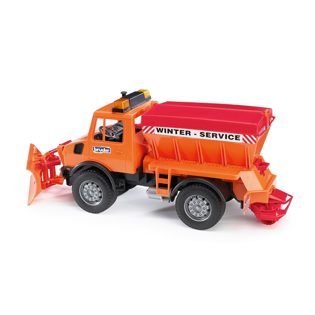 BRUDER Mercedes Benz Unımog Kar Temizleyici Ve  Tuzlayıcı-BR02572