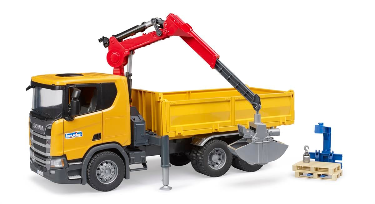 Bruder Scania 560R Vinçli Şantiye Kamyonu  BR03551