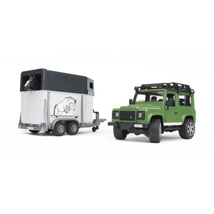 BRUDER Land Rover Arazi Aracı & At Nakil Aracı-BR02592