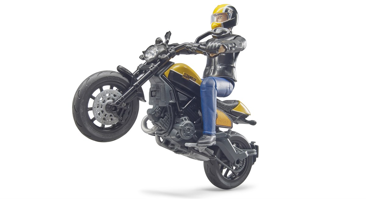 Ducati F. Throttle Motorsiklet Ve Sürücü
