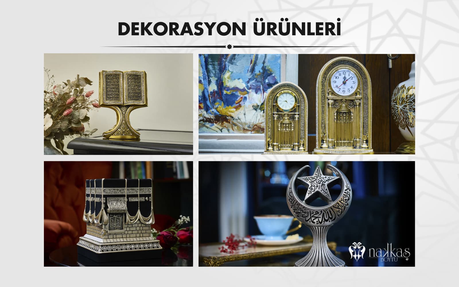 dekorasyon ürünleri