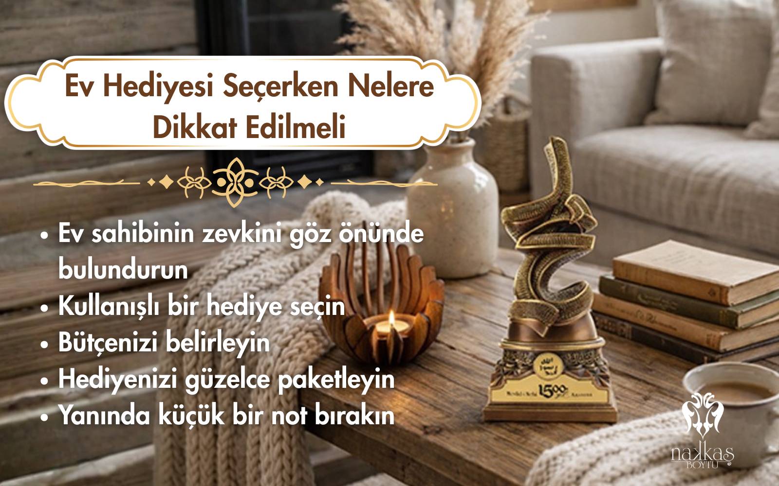 Ev hediyesi seçme rehberi dekoratif obje