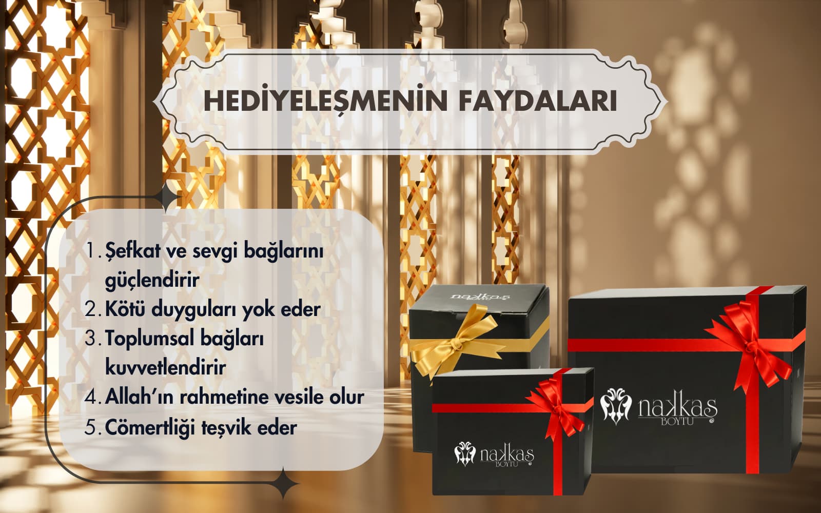 hediyeleşmenin faydaları