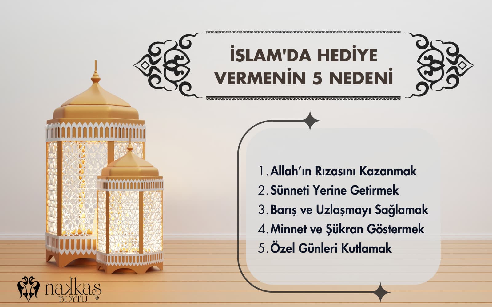 İslam'da Hediye Vermenin 5 Nedeni
