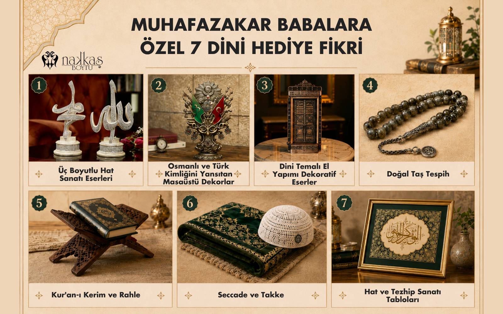Muhafazakâr babalara özel 7 dini hediye fikri.