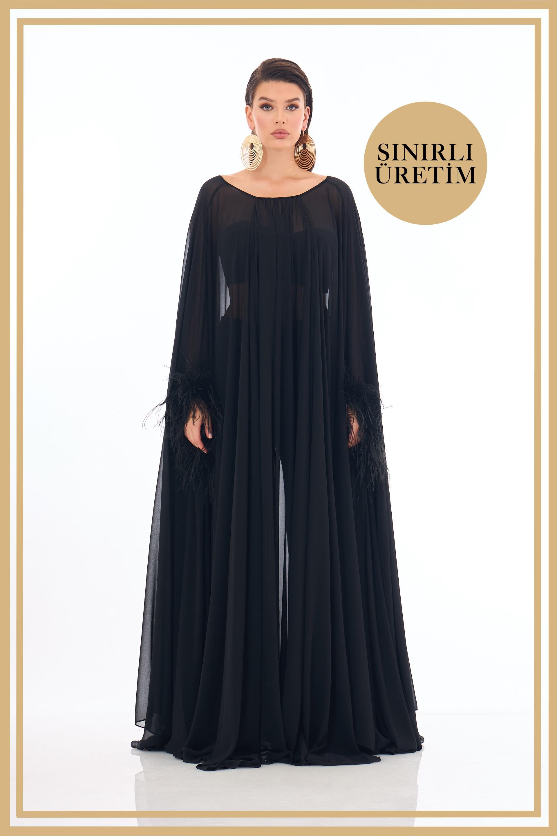 40034-27CARMENCarmen Limited Edition | HELENA Siyah Uzun Takım