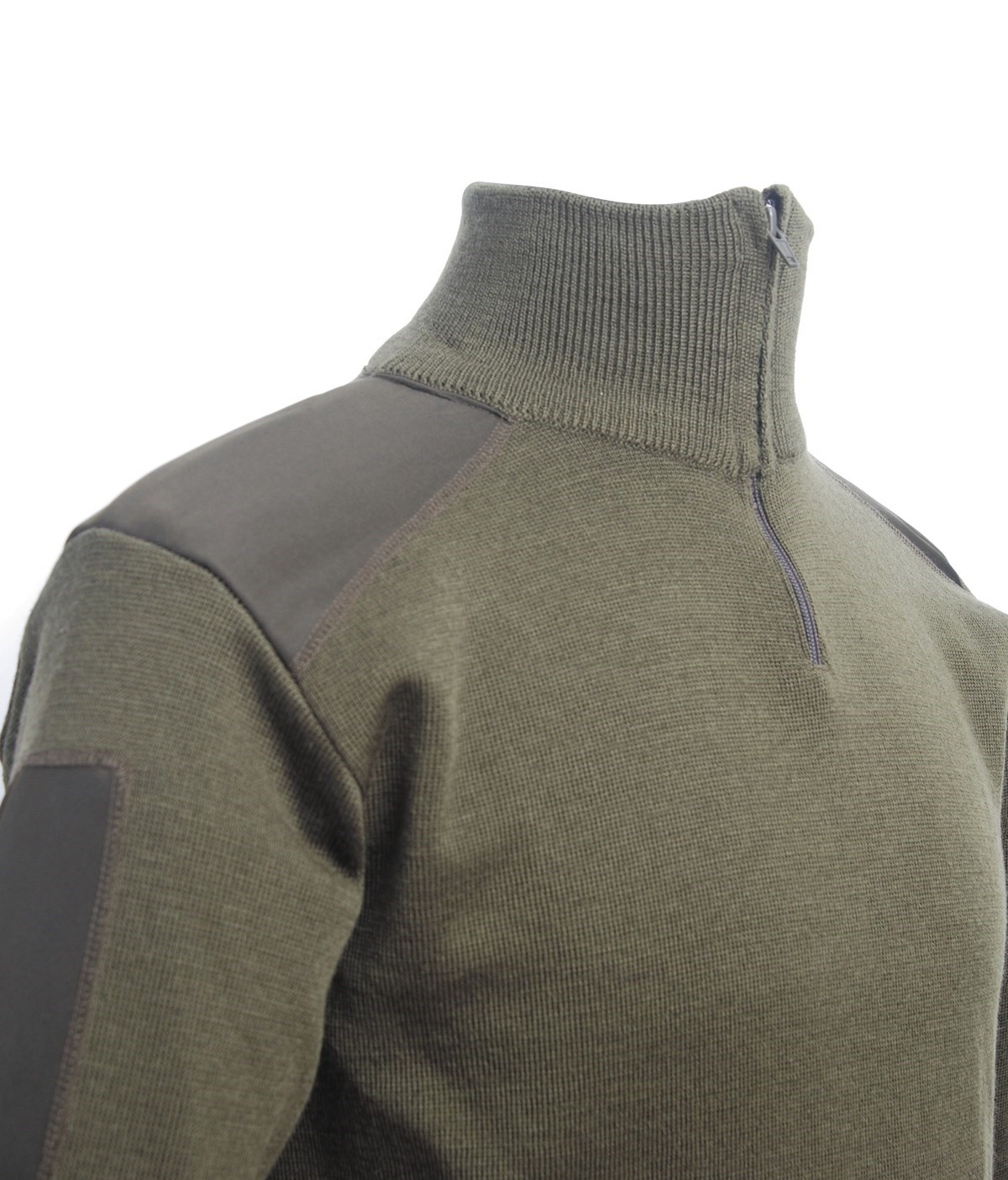 YDS Military Sweater- Zippered Collar