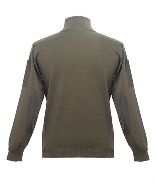 YDS Military Sweater- Zippered Collar