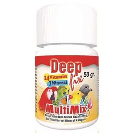 Deep Fix MultiMix - Kuşlar İçin Toz Vitamin-Minera