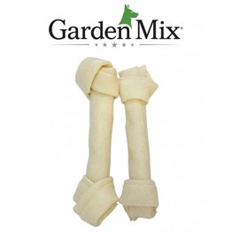 Gardenmix Beyaz Düğüm Deri Kemik 17-19 cm/2 li